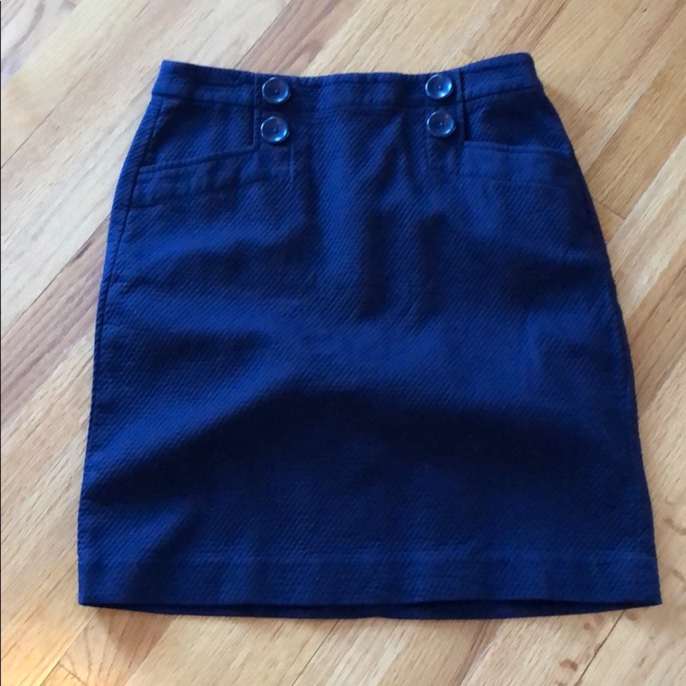 Talbots Navy Sailor Skirt